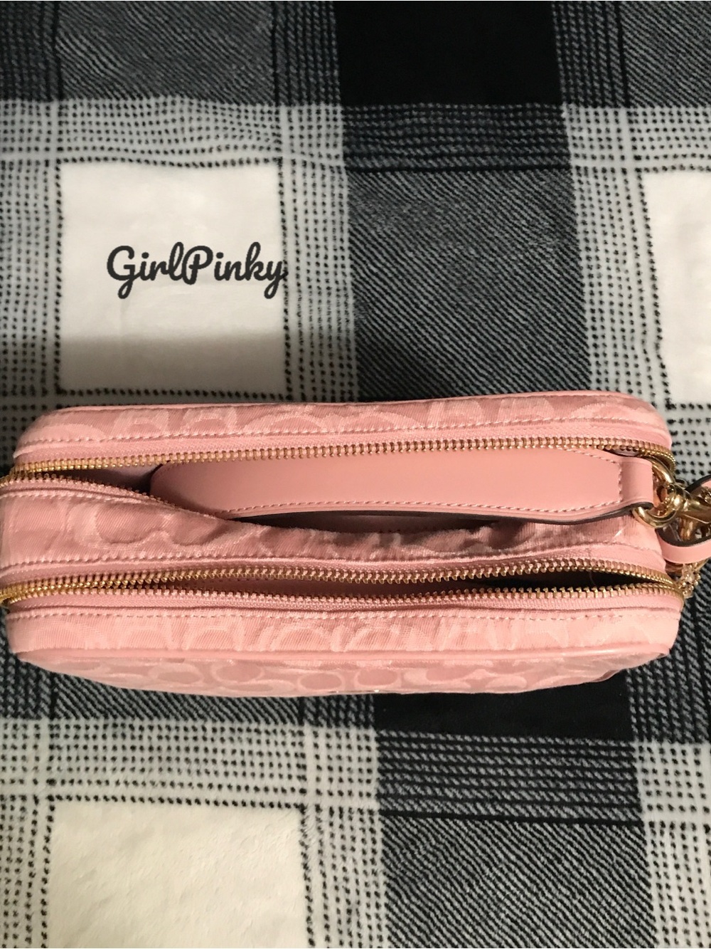 COACH CAREY CROSSBODY BAG (CER69) IN PINK DENIM NEW RELEASE!! - Picture 3 of 9